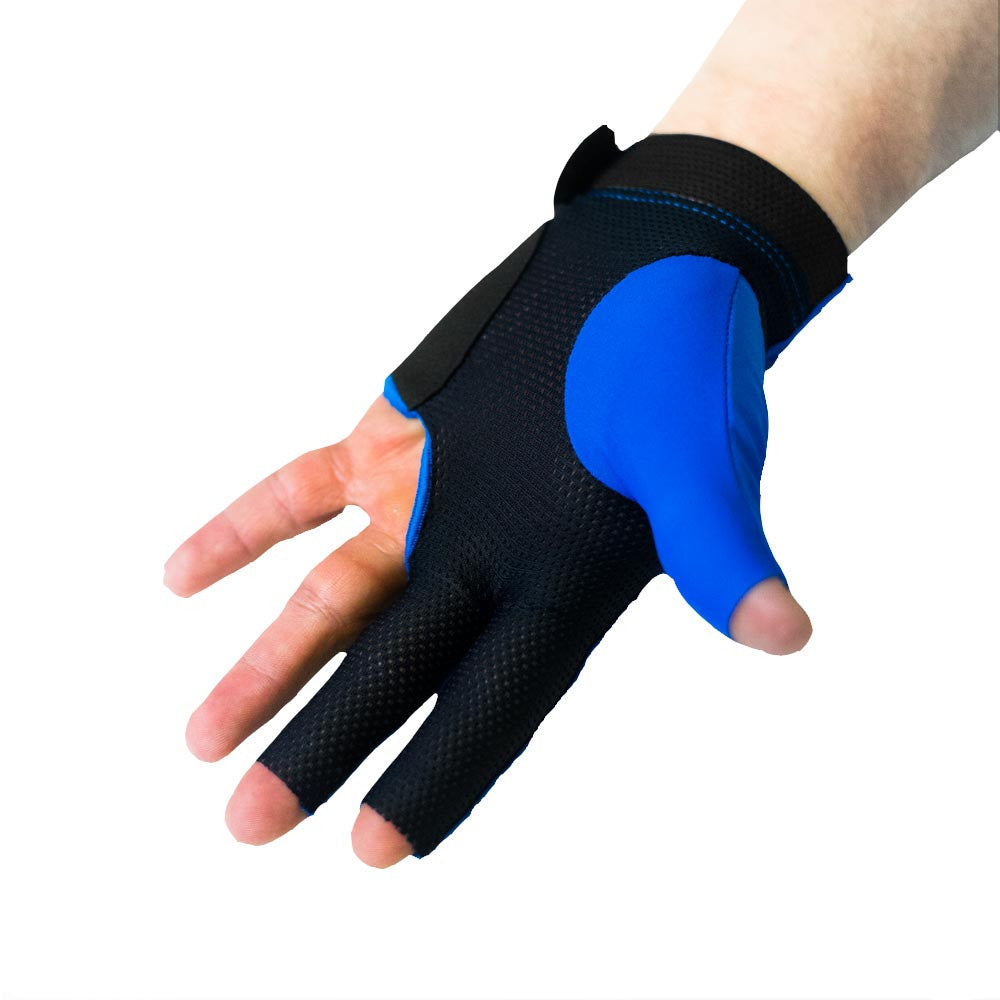 Kamui Blue Billiard Glove - Right Bridge Hand -DIS