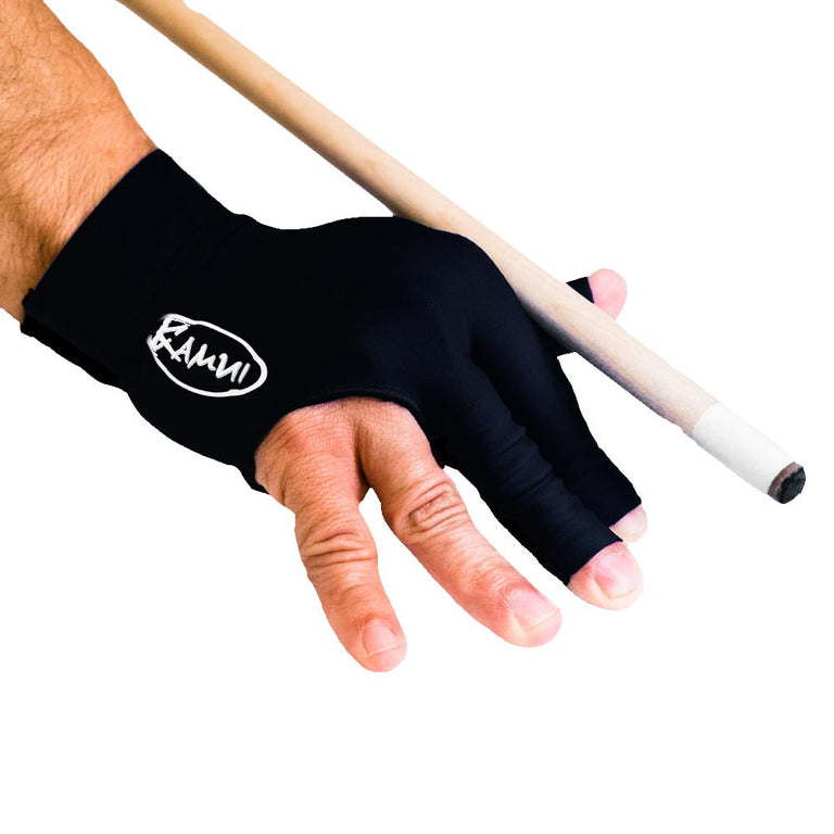 Kamui Billiard Glove - Right Bridge Hand - Black