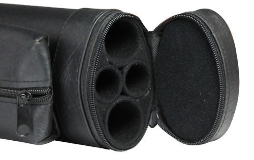 Lucasi LC22A 2 Butt x 2 Shaft Black Leatherette Case
