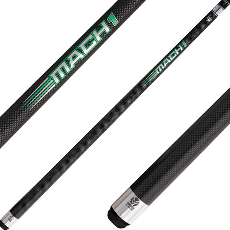 McDermott VQM1 Vanquish Mach 1 Carbon Fiber Break Cue - No Wrap