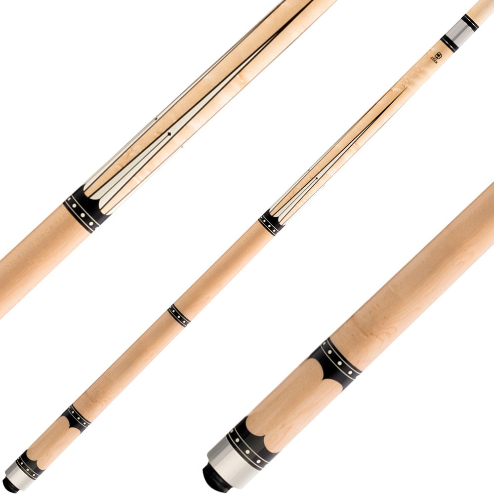 Star S58 Cue - Birdseye Maple with 4 Points