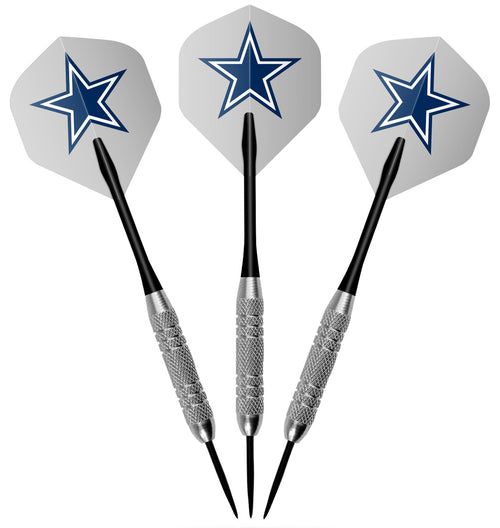 Dallas Cowboys Dartboard Cabinet Set Fan's Choice 2