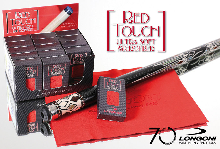 Longoni Red Touch Ultra Soft Microfiber Cloth