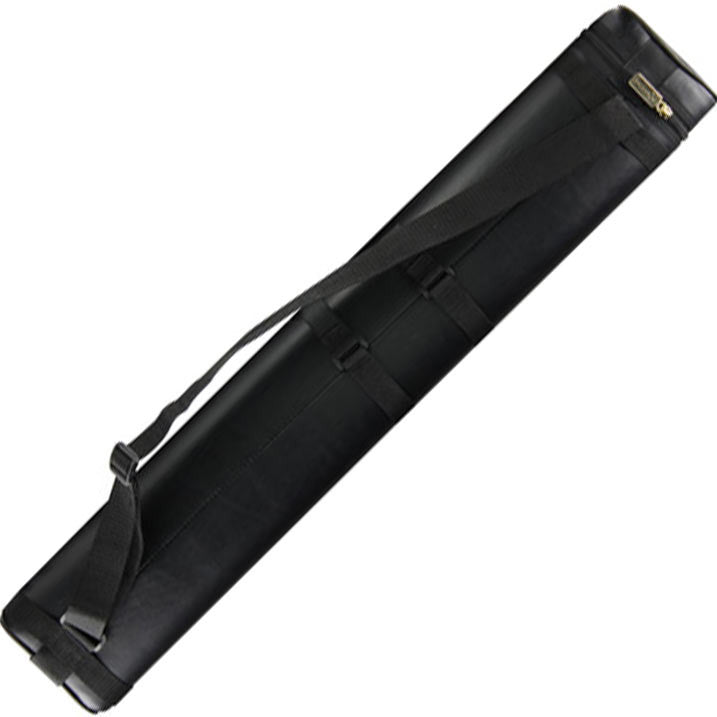 Ozone Pool Cue Case - Tube 2 Butt/4 Shaft - Black
