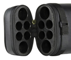 Ozone Pool Cue Case - Tube 2 Butt/4 Shaft - Black