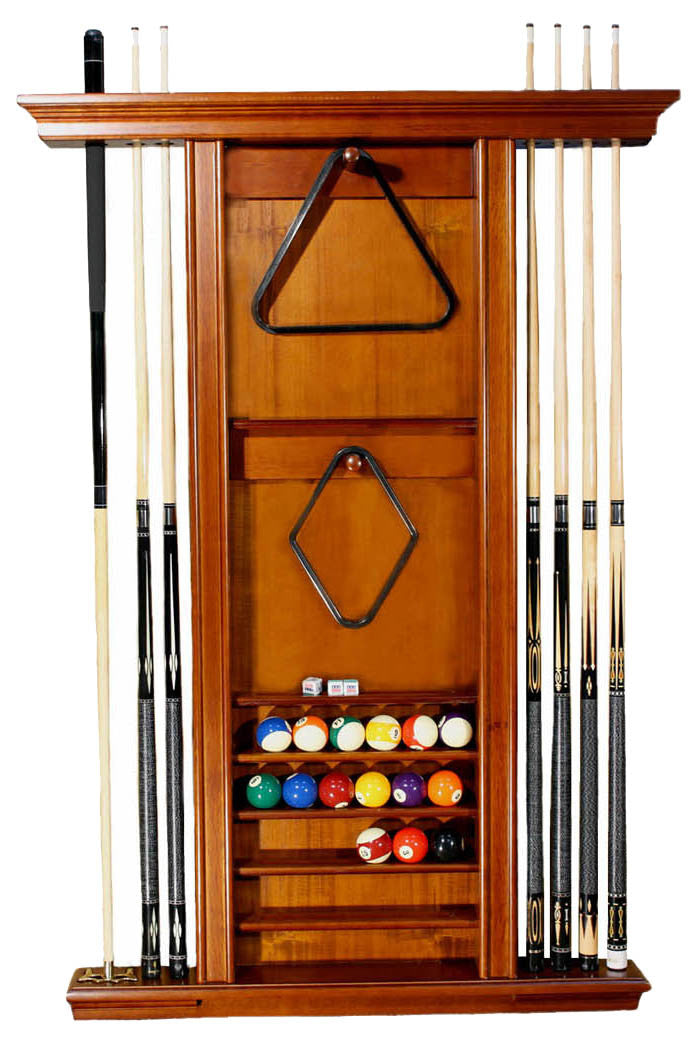 Presidential Billiards Premier Wooden Wall Cue Rack