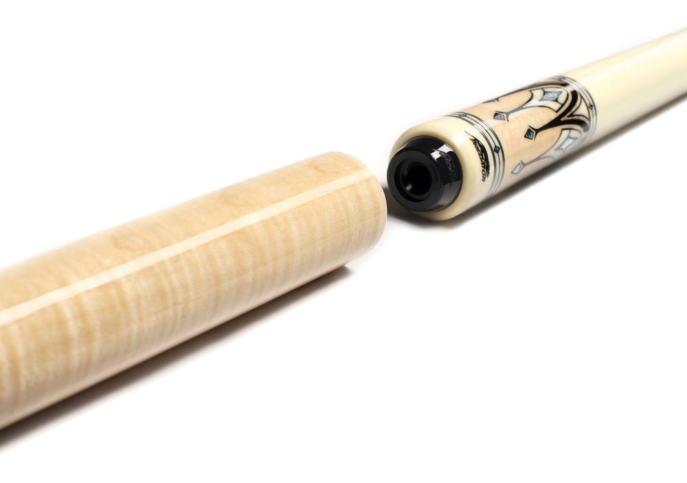 Predator QR2 8" Cue Extension - Curly Maple