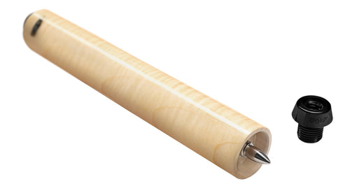 Predator QR2 8" Cue Extension - Curly Maple 1