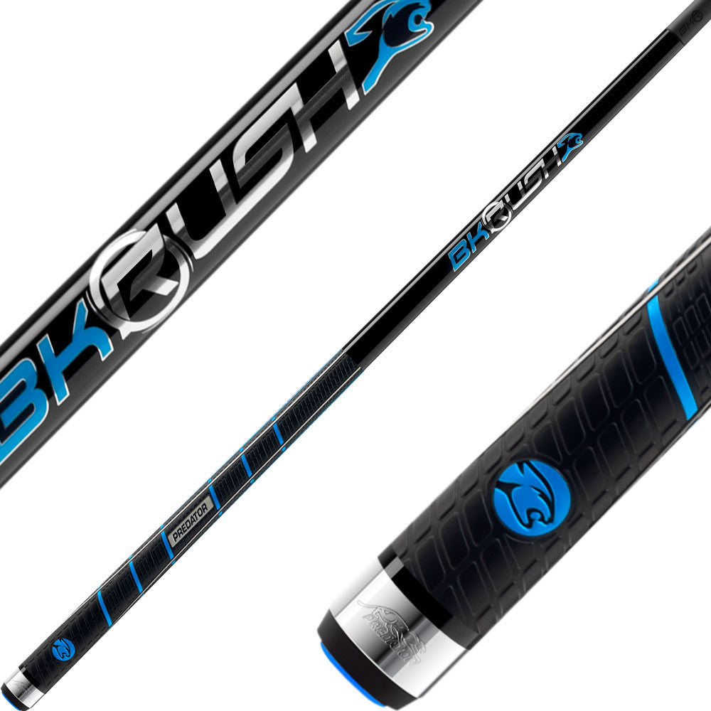 Predator BKRUSHSW BK Rush Break Cue - Sport Wrap