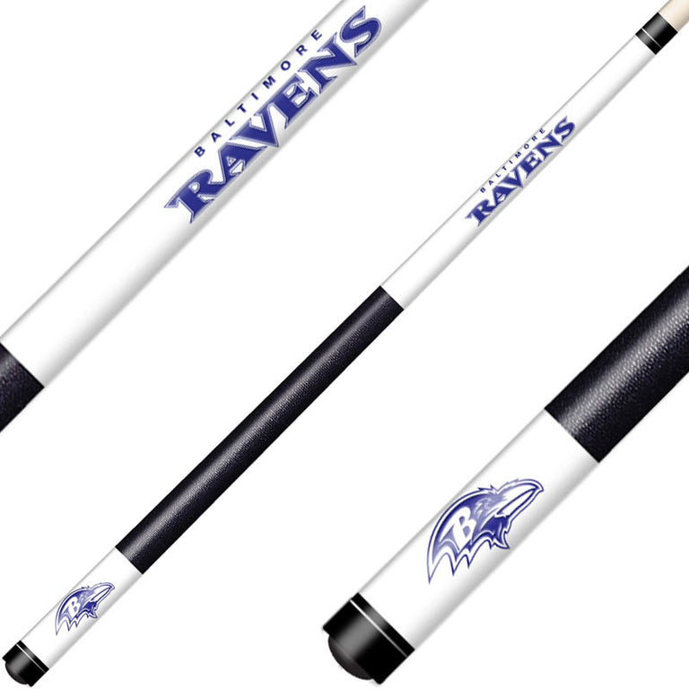 Baltimore Ravens Cue Laser Etched Billiard Cue