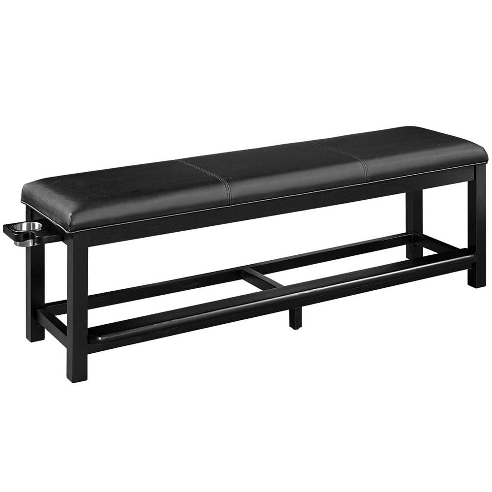 Ram Gameroom Spectator Bench Black