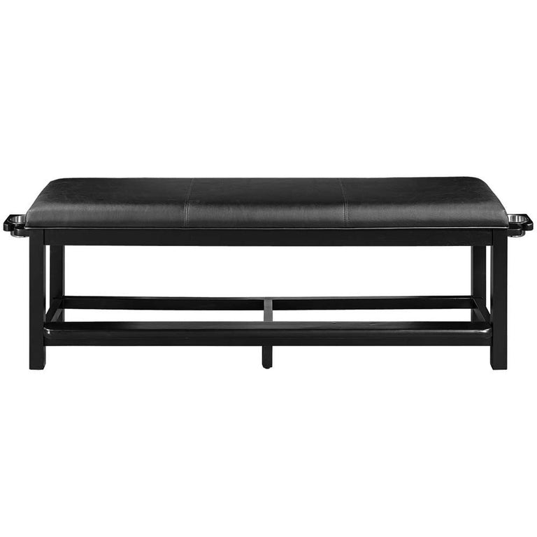 Ram Gameroom Spectator Bench Black