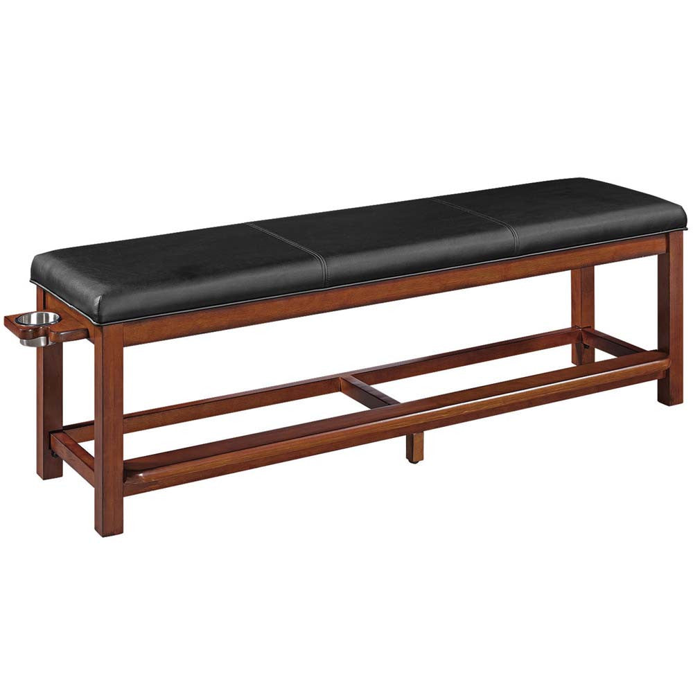 Ram Gameroom Spectator Bench Chestnut