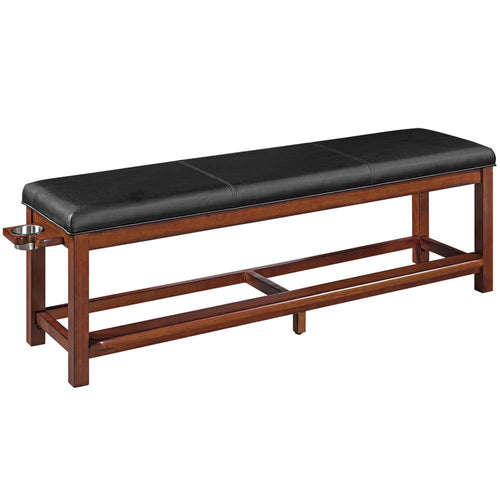Ram Gameroom Spectator Bench Chestnut 2