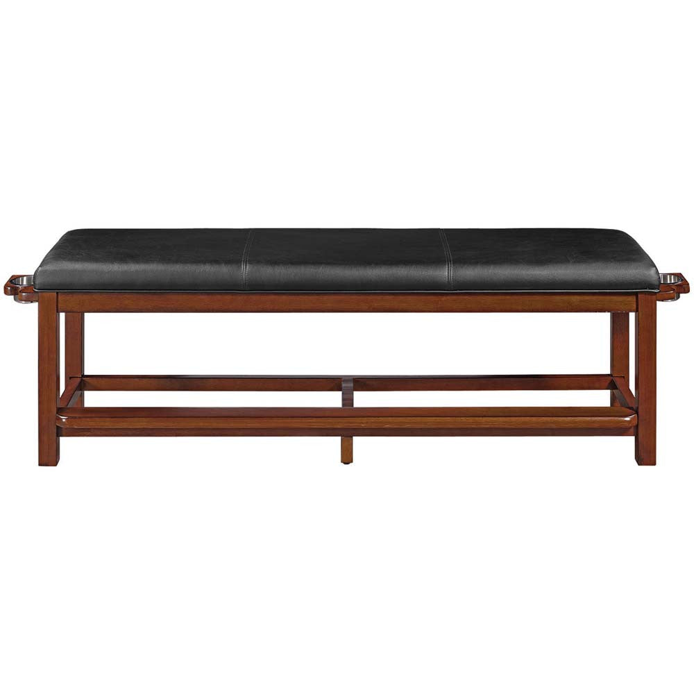 Ram Gameroom Spectator Bench Chestnut