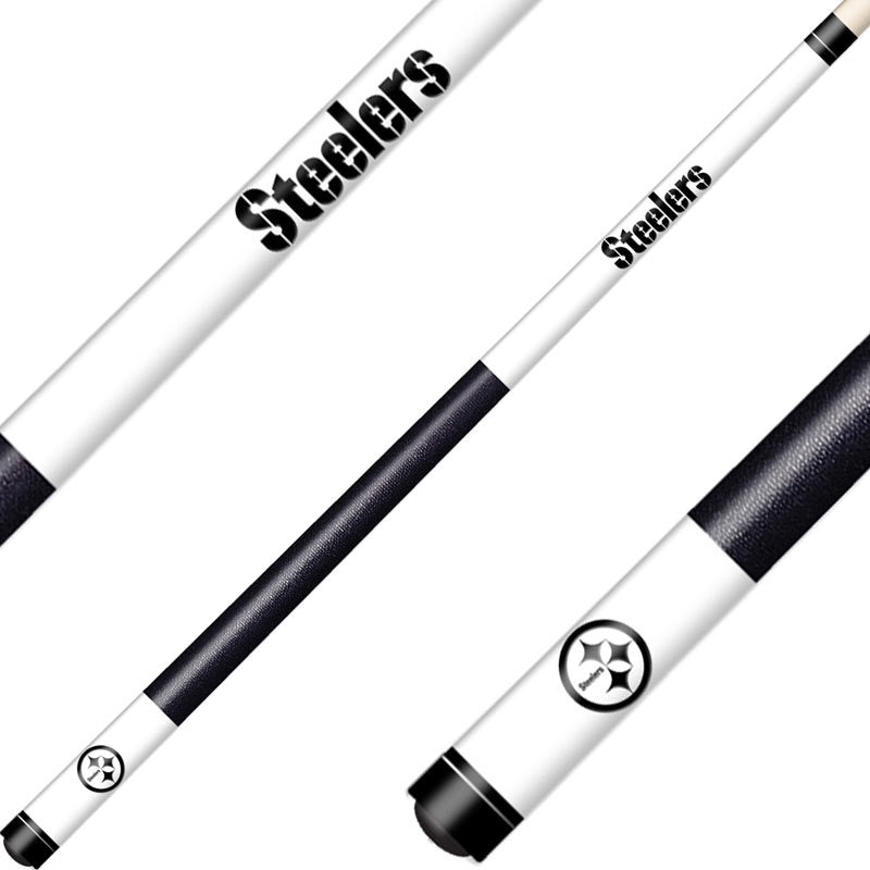 Pittsburgh Steelers Cue Laser Etched Billiard Cue