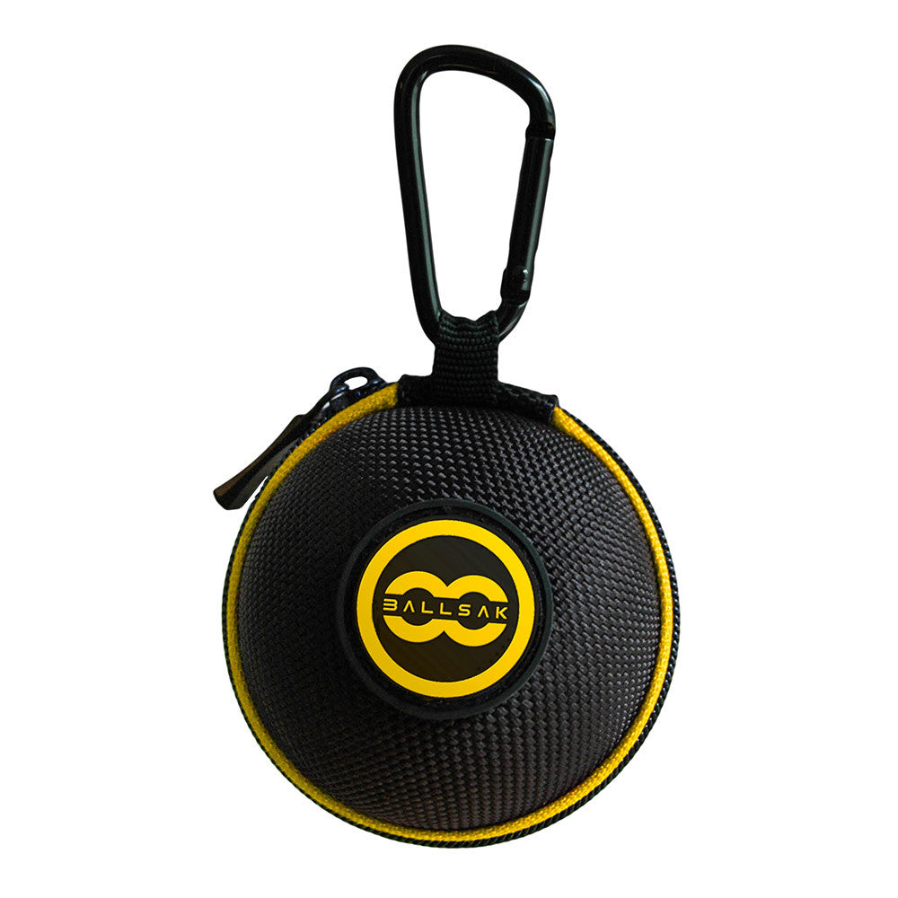 Ballsak Cue Ball Case Sport Series Black and Yellow