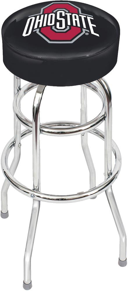 Ohio State University Chrome Bar Stool