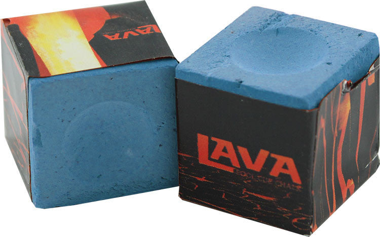 Lava Chalk - Lava Pool Cue Chalk - Blue 2pk
