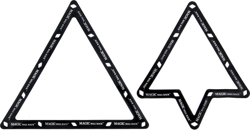 Magic Ball Rack - 8 Ball and 9 10 Ball Rack Set