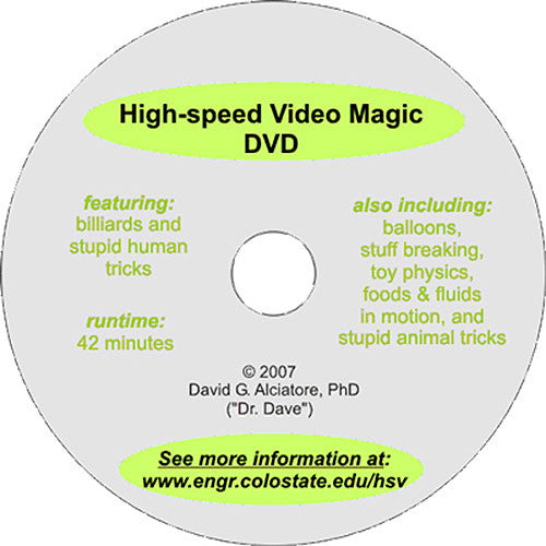 High-Speed Video Magic DVD