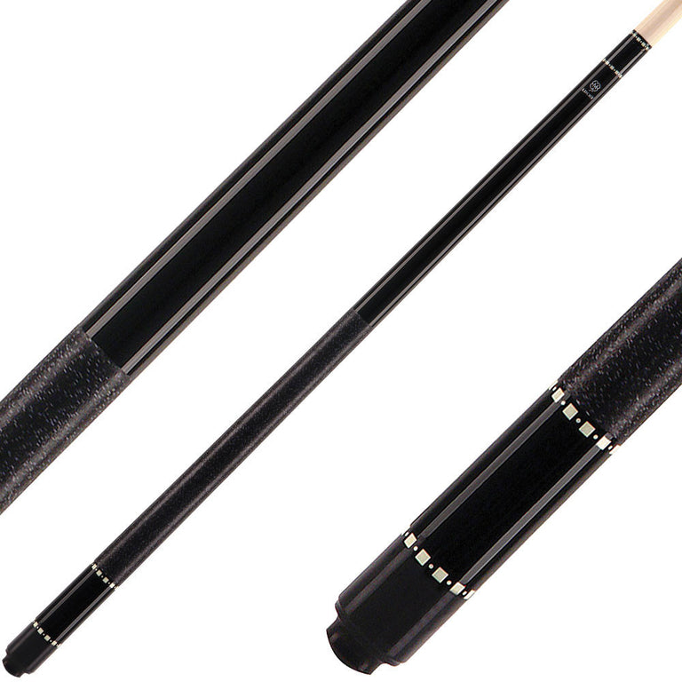 Lucky L12 Pool Cue - Black Paint
