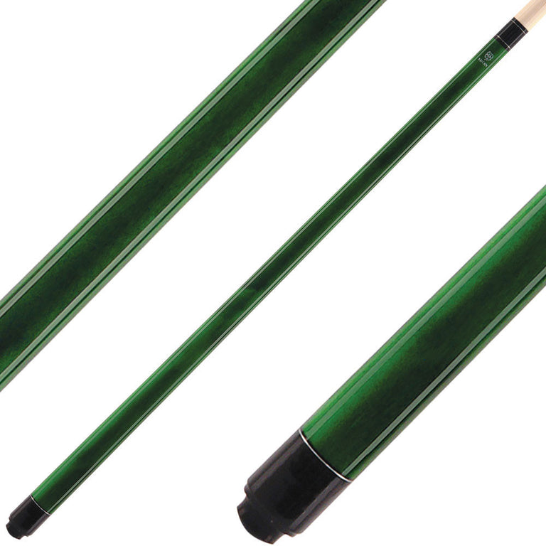 Lucky L03 Pool Cue - Green Stain