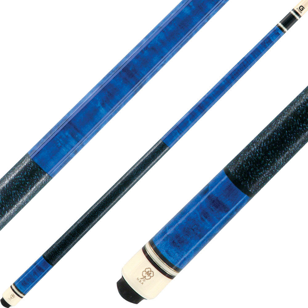 McDermott G201 G Series Cue - Pacific Blue European Organic Stain