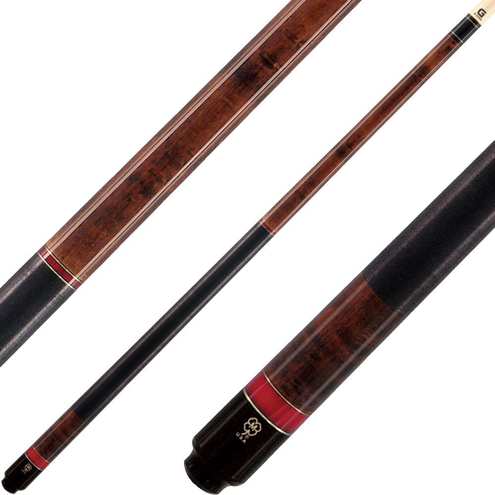 McDermott G209 G Series Cue - Red Italian Pearl Rings
