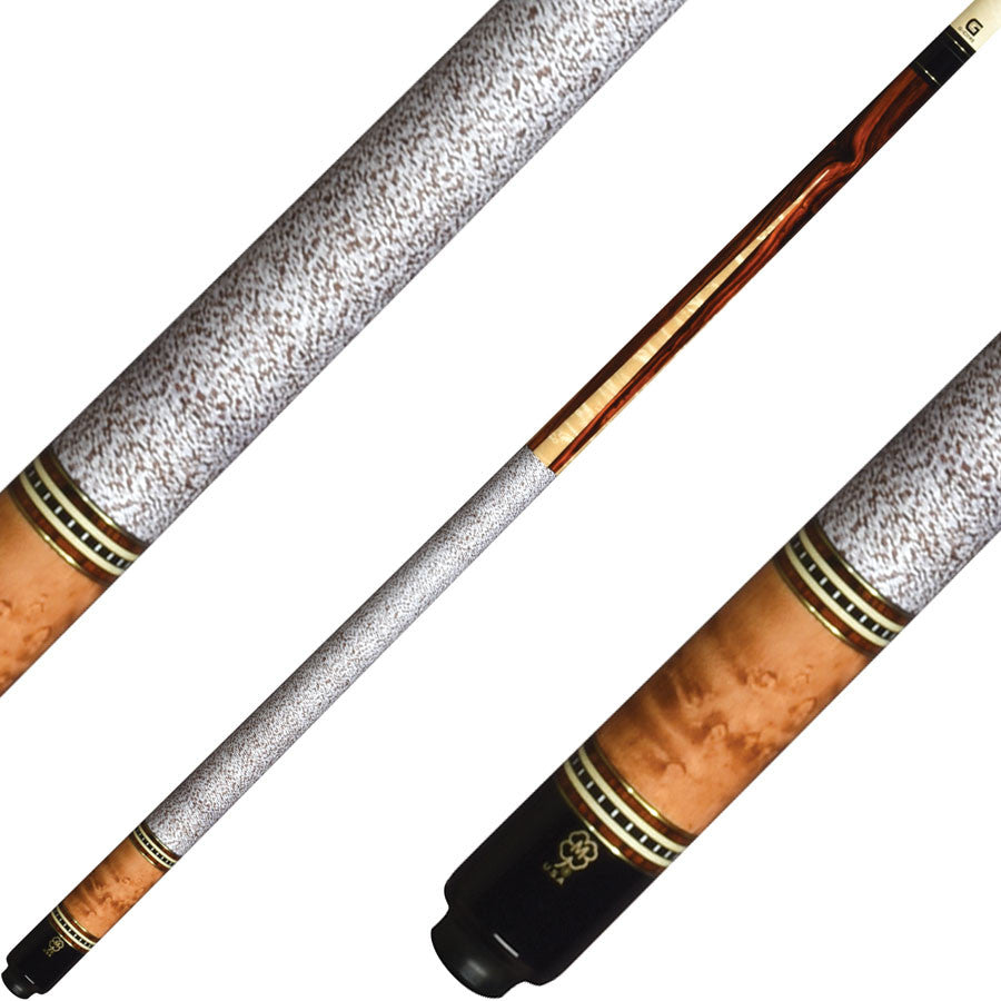 McDermott G330 G Series Cue - Cocobolo 4 Birdseye Points