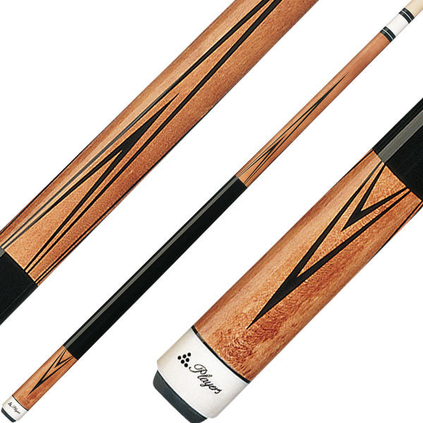 Players C-802 Classic Series Pool Cue- 4 Point Natural