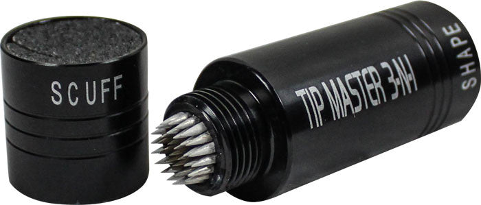 3 in 1 Aluminium Tip Master Tip Tool- Black