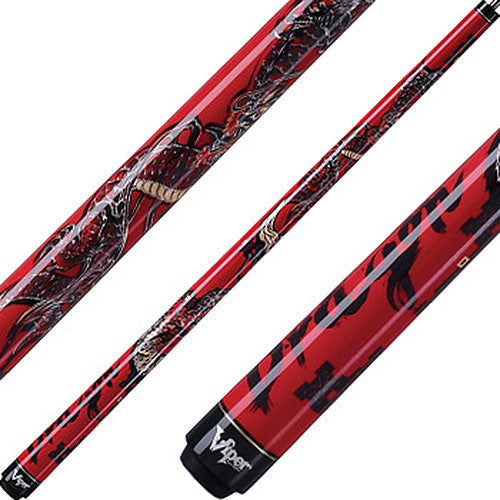 Viper 50-0407 Underground Jr Series Cue - Dragon