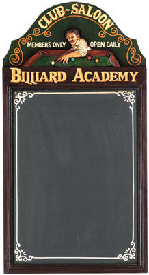 Billiard Academy 3D Sign