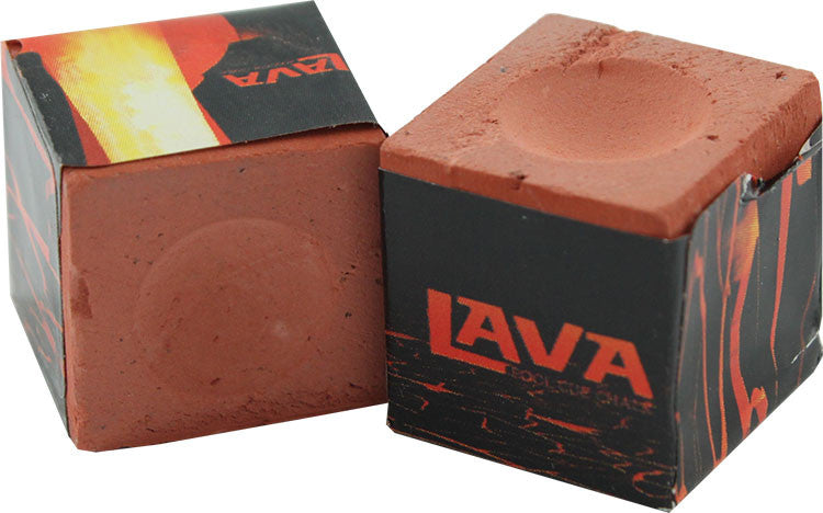 Lava Chalk - Lava Pool Cue Chalk - Red 2pk