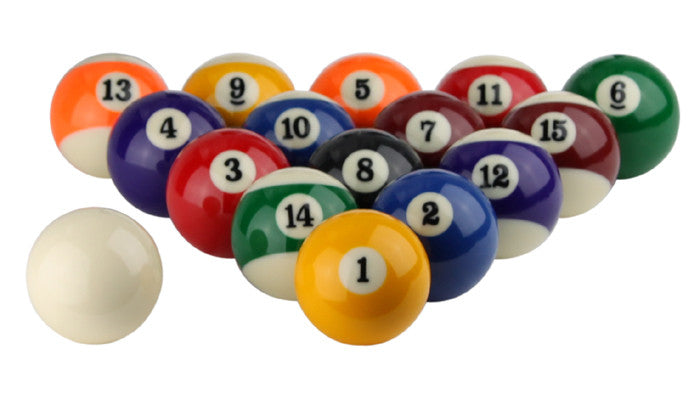 Standard Pool Ball Set