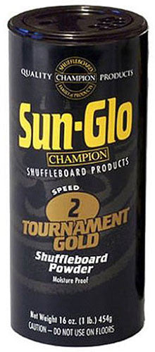 Sun Glo Shuffleboard Powder - Speed 2 - Tournament Gold