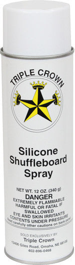 Triple Crown Silicone Shuffleboard Spray Can 12 oz