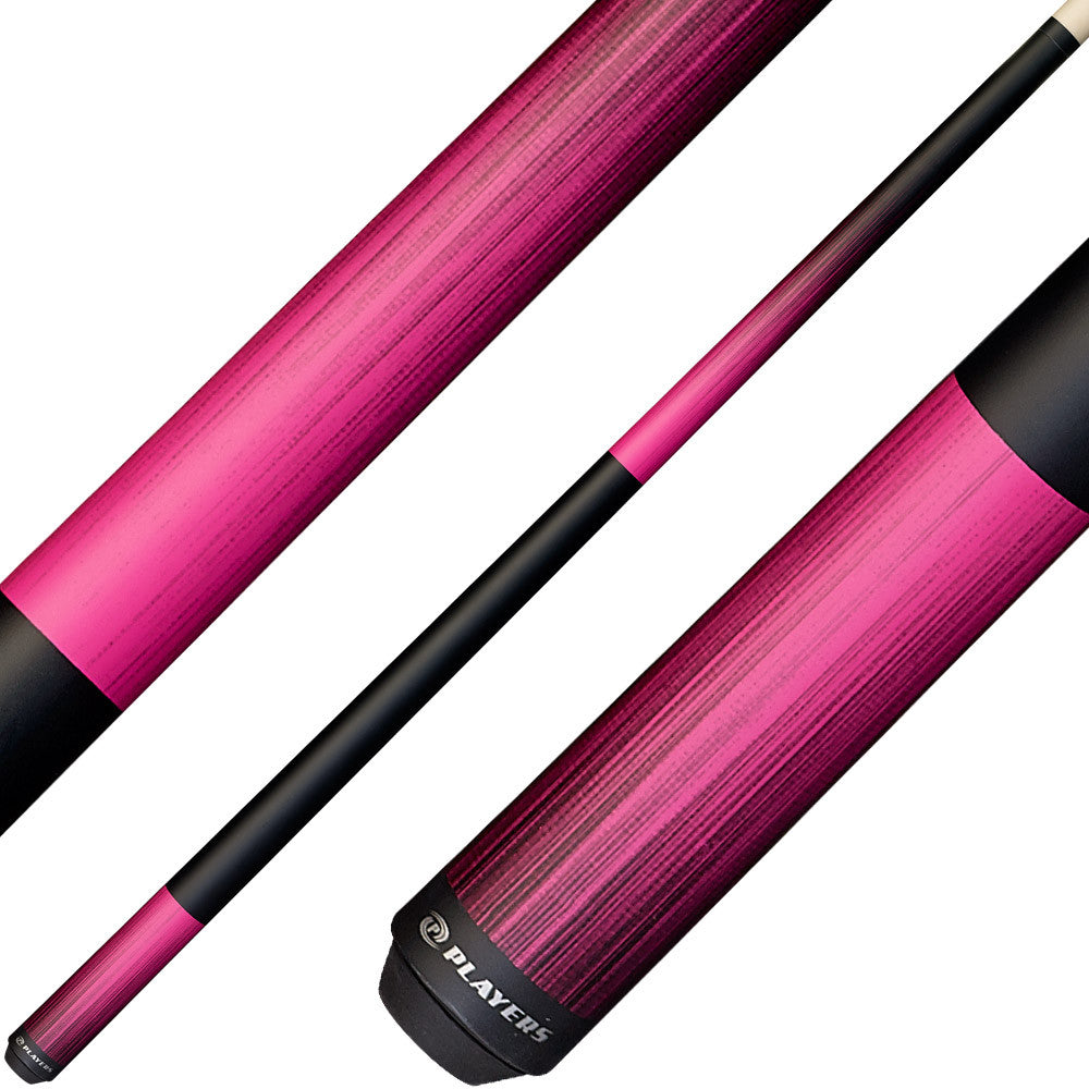 Players C-703 Classic Series Pool Cue - Passion Pink
