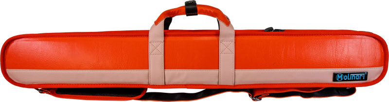 Molinari Classic Butterfly2x4 Soft Cue Case - Orange / Light Pink