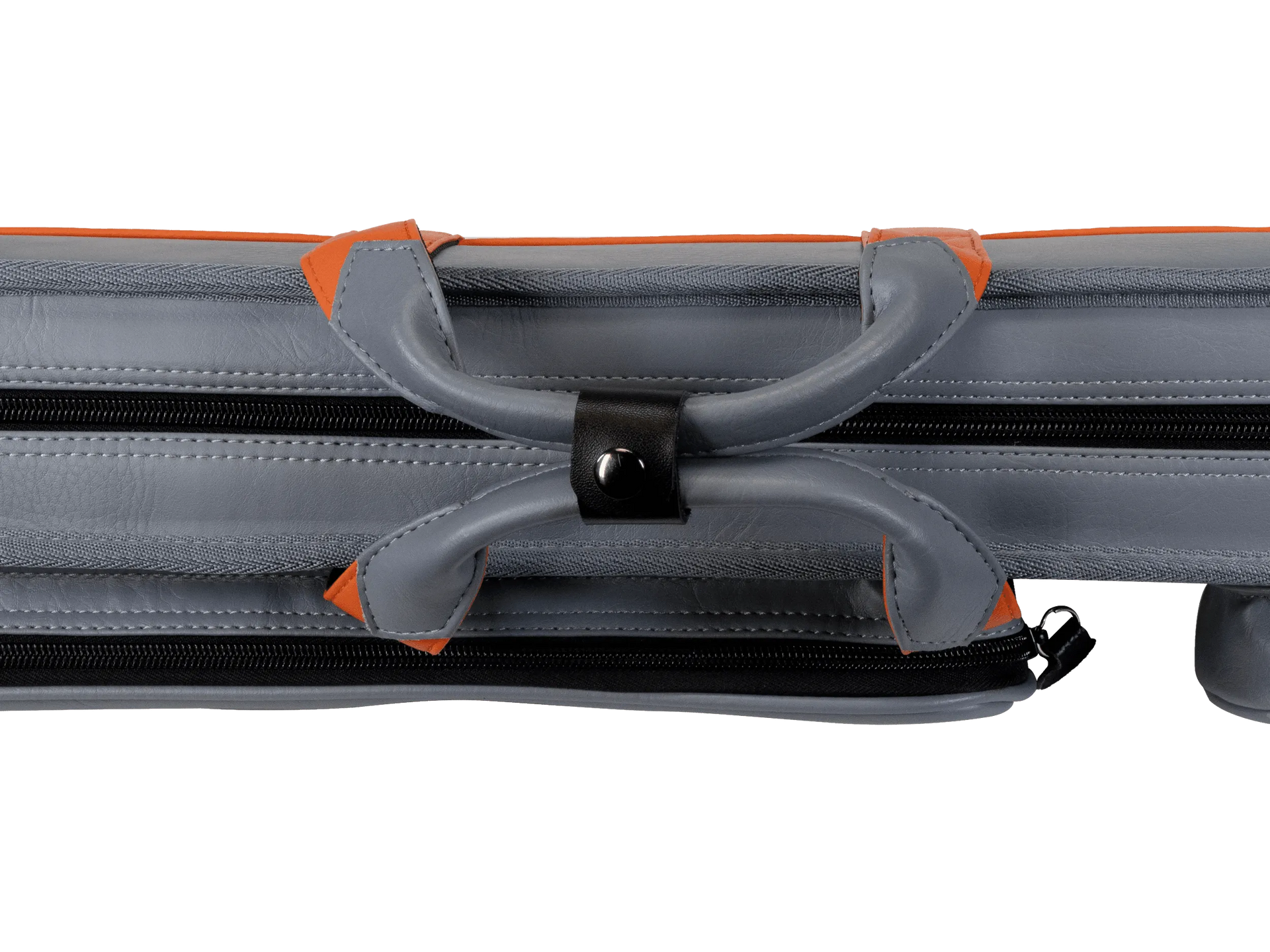 Molinari Classic Butterfly 2x4 Soft Cue Case - Gray / Orange