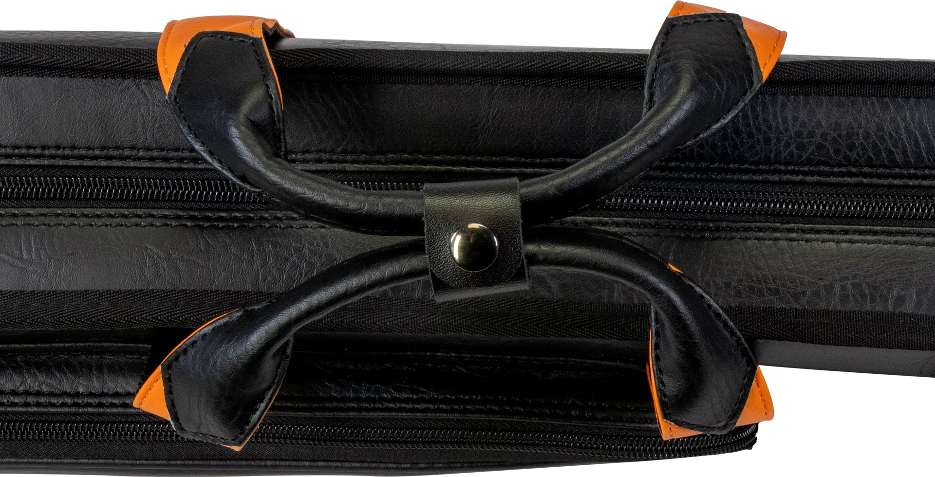 Molinari Classic Butterfly 3x6 Soft Cue Case - Black / Orange