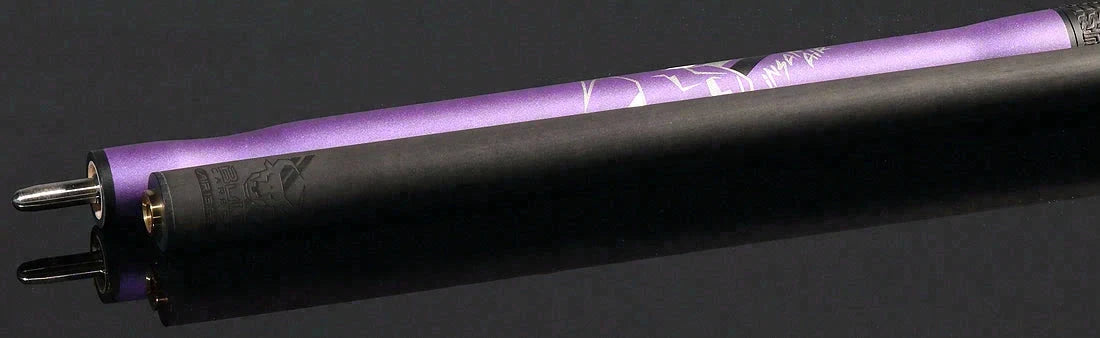 Bull Carbon Insane Air Purple 3-Piece Jump Cue with Multi-Zone Sport Grip Wrap