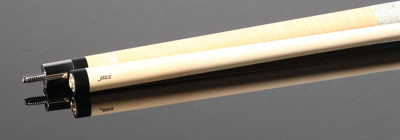 Joss Tiger Maple and Black with Maple Inlays Pool Cue - JC20-196