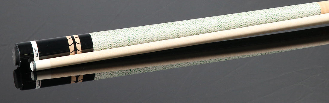 Joss Tiger Maple and Black with Maple Inlays Pool Cue - JC20-196