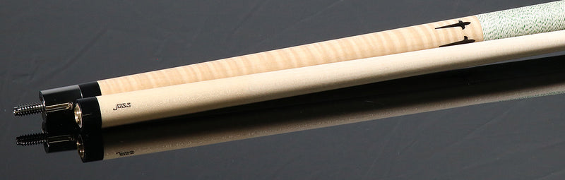 Joss Figured Maple with Black and Maple Inlays Pool Cue - JC20-47