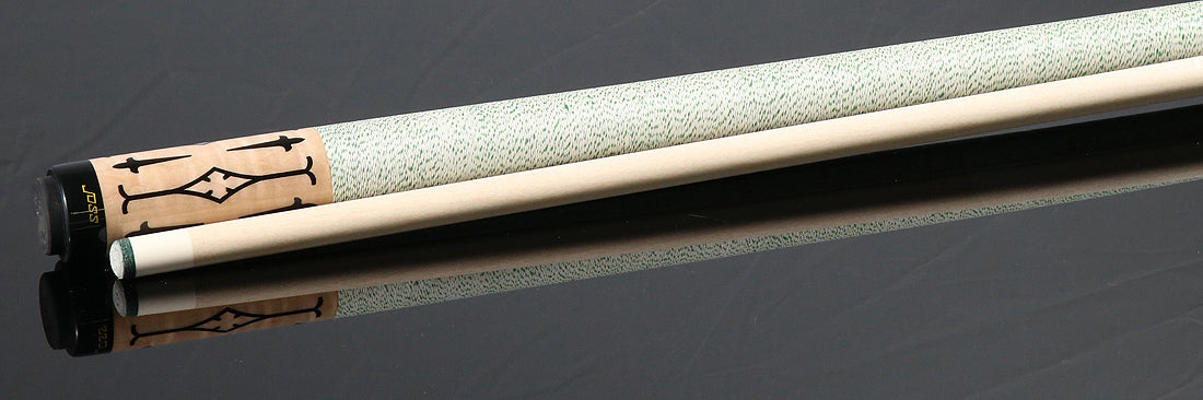 Joss Figured Maple with Black and Maple Inlays Pool Cue - JC20-47