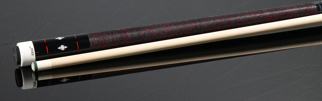 Joss Gray Stained Maple with Pearl Inlays Pool Cue - JC20-43