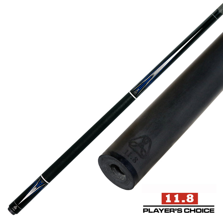 Linc LC102 Black with Blue / Silver / White Graphic Cue