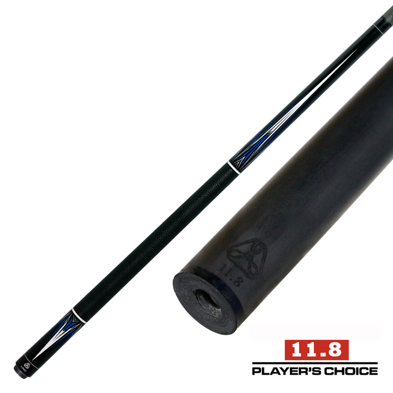 Linc LC102 Black with Blue / Silver / White Graphic Cue